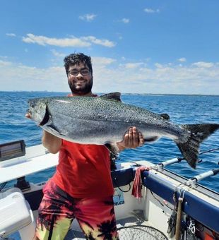 Finest Salmon Fishing In Lake Ontario 